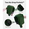 image:imageECOHUB Small Crossbody Bags for Women Men AntiTheft RFID Blocking Sling Backpack with Sturdy SBS Zippers Water Resistant Chest Shoulder Bag Daypack with 9 Pockets Travel Work Hiking TealArmy Green