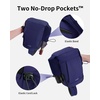 image:imageECOHUB Small Crossbody Bags for Women Men AntiTheft RFID Blocking Sling Backpack with Sturdy SBS Zippers Water Resistant Chest Shoulder Bag Daypack with 9 Pockets Travel Work Hiking TealBlue