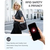 image:imageECOHUB Small Crossbody Bags for Women Mini Tote Travel Purse Cute Corduroy Shoulder Handbag Wallet with RFID Blocking SlotsBlack