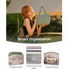 image:imageECOHUB Small Crossbody Bags for Women Mini Tote Travel Purse Cute Corduroy Shoulder Handbag Wallet with RFID Blocking SlotsGreen