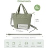 image:imageECOHUB Small Crossbody Bags for Women Mini Tote Travel Purse Cute Corduroy Shoulder Handbag Wallet with RFID Blocking SlotsGreen