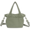 image:imageECOHUB Small Crossbody Bags for Women Mini Tote Travel Purse Cute Corduroy Shoulder Handbag Wallet with RFID Blocking SlotsGreen